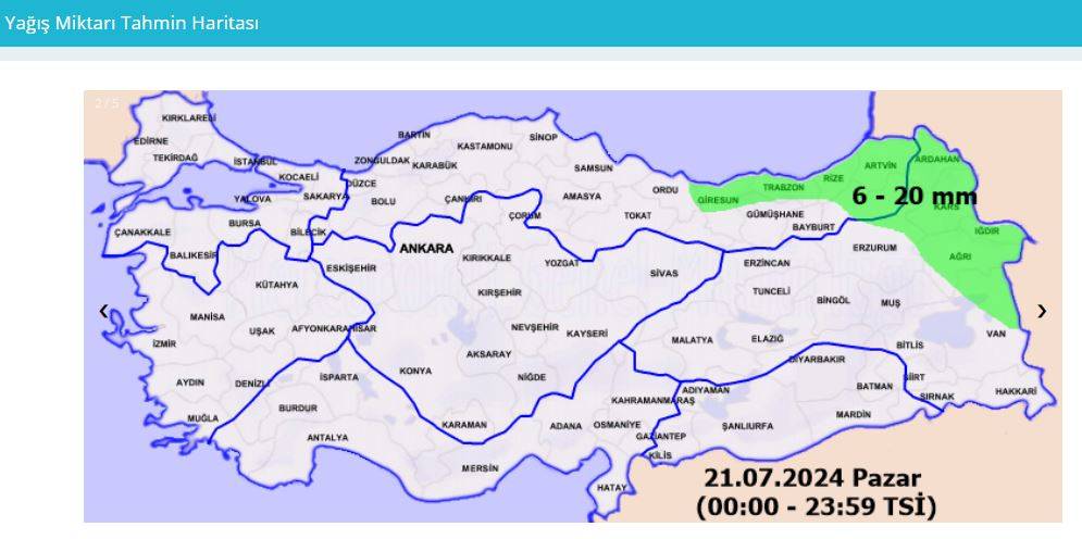 Meteoroloji gün verip 5 ili uyardı! Kuvvetli sağanak vuracak 17